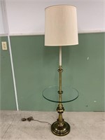glass top floor lamp