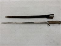 Bayonet with sheath
