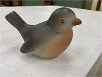Fenton handmade bird figurine