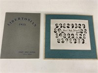 1953 Libertonian yearbook and composite