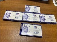 GS-MINT PROOFS FROM 2001-2002