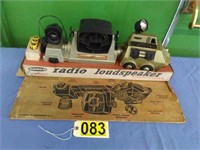 Remco Radio Loudspeaker Signal System