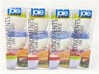 New Joie Set 3 Bottles Sauces, Multicolour, 5 X 5
