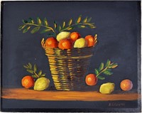 OLD MASTER STYLE MODERN STILL LIFE PAINTING