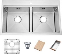 YUTONG TOPMOUNT SINGLE BOWL STAINLESS STEEL SINK