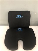 EVERLASTING COMFORT SEAT AND BACK CHAIR PADS
