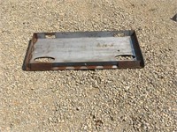 45" Skid-Steer Plate