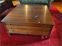 LARGE COFFEE TABLE WITH DRAWERS