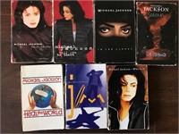 Lot of 7 Cassette Singles - MICHAEL JACKSON