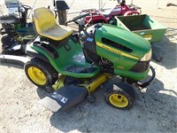 John Deere 155C automatic lawn tractor w/ 25hp Vtw