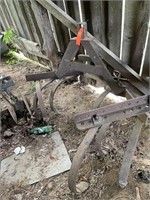 Cultivator plow 3-point hookup