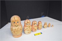 Set of Seven Nesting Dolls