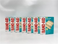 New 7 7pack Boxes Band-Aid Brand Skin-Flex