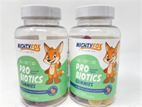 New (2) Probiotic Gummies for Kids & Adults for