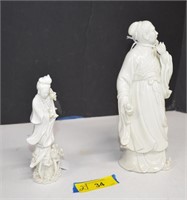 Two Porcelain Figurines. See Description