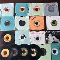 Lot of 15 Beatles, Lennon, Wings etc 45 Records