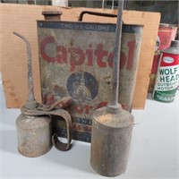 Capitol Oil Can & Oil Cans
