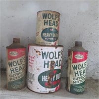 Wolfs Head Oil Cans