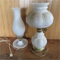 Milkglass Lamps