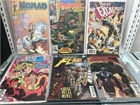 Lot of 6 Marvel & DC Comics