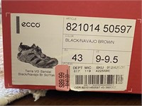 Ecco Terra Leather Sandals, Size 9 - 9 1/2