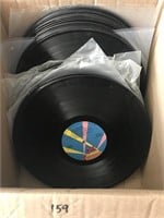 Box Lot of approx 40 Records, no covers