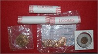 (3) Unopened Shield Penny Rolls, Lucky Token and