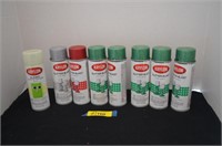 Eight Cans Krylon Glitter Spray Paint