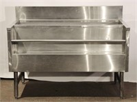 STAINLESS STEEL BAR SINK WITH SPEED RAIL