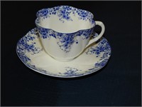 Shelley Dainty Blue Cup & Saucer - RARE