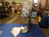 Vintage wind decanter with spare parts