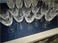 11 EMRA Bleikristall Leaded Crystal Wine glasses