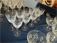 10 EMRA Bleikristall Leaded Crystal Wine glasses