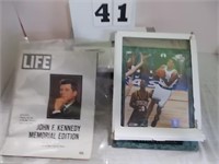 Picture of Paul Pierce and JFK Memorial