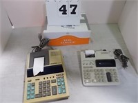 2 Swintec Adding Machines