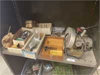 Shelf with Circular Saw and Used Parts