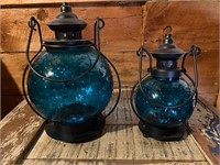 (2) Decorative Candle Hanging Lamps