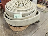 2 & 1/2 inch hoses with brass fittings