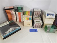 lot of tapes for recording