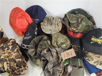 Hat and camo lot