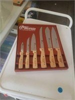 6 PIECE STAINLESS STEEL KNIFE SET