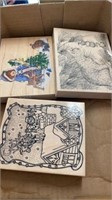 LARGE RUBBER STAMPS