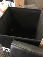 A storage box with lid for seating 14x14 
(Blk
