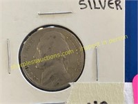 1942 silver nickel