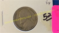 1942 -D Jefferson nickel