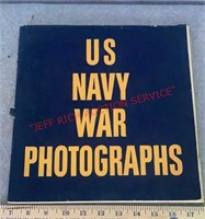 BOOK-U.S. NAVY WAR PHOTOGRAPHS