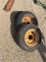 2-7.5-16 Tires with 6-Bolt Rims