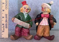 (2) CLOWN FIGURES-K’s COLLECTION