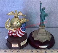 PATRIOTIC FIGURES-STATUE OF LIBERTY/FLAG-SOME