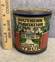 VINTAGE SYRUP CAN-SOUTHERN PLANTATION